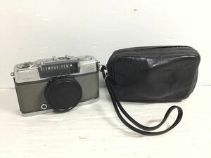 [K-2024]OLYMPUS-PEN EE-2 フィルムカメラ☆レンジファインダー D.Zuiko 1:3.5 f=28mm★シャッター(訳あり)オリンパス♪売り切り 1円〜!!