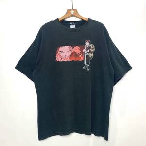 【スペシャル】 NARUTO 砂漠の我愛羅 Anime 両面プリントTシャツ ナルト Gaara アニメ 愛 少年時代 2000年代