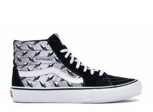 Supreme Vans Sk8-Hi "Diamond Plate Black" 27cm VN0A45JDTEB