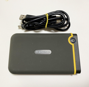 【ポータブルHDD】Transcend 320GB【中古／動作品】 