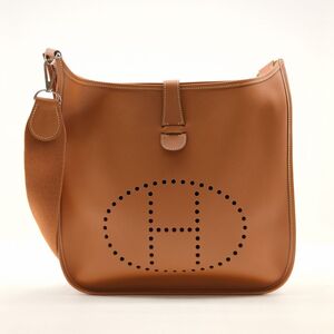 エルメス　ショルダーバッグ　エブリン2 PM　R□I刻印　ブラウン　HERMES ◆3109/宮竹店