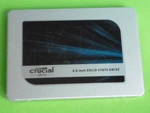 SSD Crucial 内蔵 2.5インチ 500GB×1個 250GB×2個 フォーマット済 動作確認済