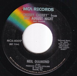 Neil Diamond - Cherry Cherry From Hot August Night / Morningside (A) RP-W641