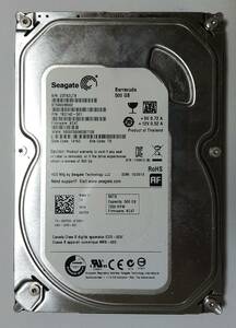 3.5インチ SATA Seagate 500GB ST500DM002 正常判定 動作確認済中古品 送料無料 即決 バックアップ等