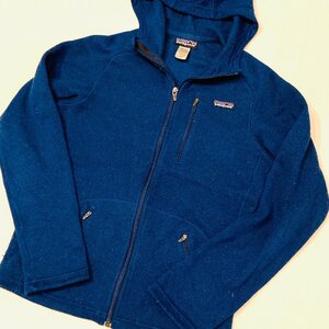 Patagonia　パタゴニア　ジップアップ　フリース パーカー フーディー　ネイビー/ブルー系　XS　25662FA12