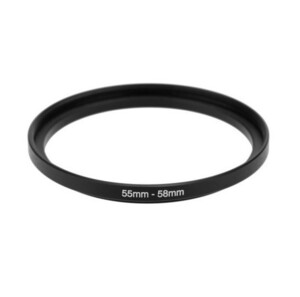 高品質 ステップ アップ リング 55mm→58mm 全141種類