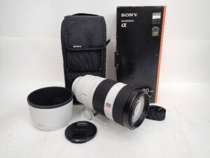 SONY/ソニー フルサイズ対応 超望遠ズームレンズ FE 100-400mm F4.5-5.6 GM OSS SEL100400GM Gマスター ケース・元箱付 § 710E2-16