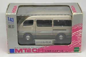 エムテック 1/43 MS-15 トヨタ ハイエース ワゴン グランドキャビン100系 中期型 ハイルーフ MTECH TOYOTA HIACE H100 WAGON ground CABIN