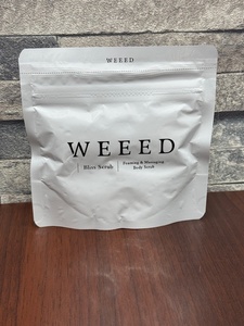 WEEED ウィード ブリススクラブ 薬用ボディソープ 120g 未開封！