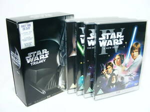 DVD 海外盤「STARWARS スターウォーズ Ⅳ／Ⅴ／Ⅵ トリロジー」3作セット UK版 PAL