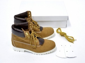 DISCOVERED ディスカバード LOGGER LAND BOOTS ロガーランドブーツ 2 ベージュ LEATHER レザー NUBUCK ヌバック WORK ワーク フォルスタン