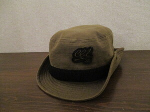 COMME CA ISM カーキ　キッズ用　ハット（USED）41218