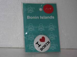 BONIN ISLANDS Loco Badge 缶バッチ 小笠原群島ボニンアイランド