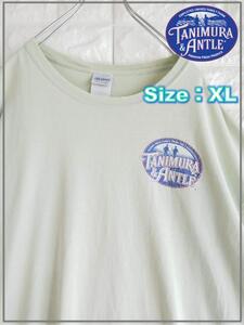 【USA輸入】アメリカ企業ロゴ ダメージ加工 Ｔシャツ XL 3466