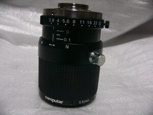 ★動作保証美品★ Computar TEC-M55 Cマウント 55mm F2.8 0～0.5倍ズームマクロレンズ 像側テレセントリック (同KCM-105T)