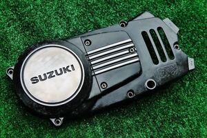 SUZUKI RG250γ エンジンカバー スプロケットカバー ☆GJ21A RG250ガンマ used 90510MW