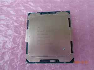 中古良品：　E5-1630 V4　SR2PF　４コア８スレッド　3.70GHz