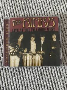 Kinks 「Live at the Fillmore West」 １CDR