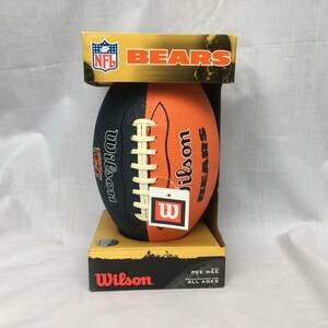 NFL CHICAGO BEARS シカゴ ベアーズ ウィルソン WILSON ジュニア ラバー フットボール ラグビーボール FOOTBALL 3459