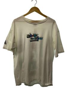 Reebok◆Tシャツ/XL/コットン/WHT