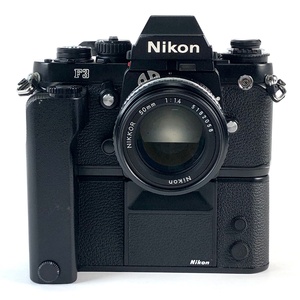 ニコン Nikon F3 アイレベル + Ai-S NIKKOR 50mm F1.4 フィルム マニュアルフォーカス 一眼レフカメラ 【中古】