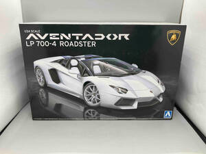 プラモデル アオシマ ランボルギーニ アヴェンタドール LP700-4 ロードスター 1/24 スーパーカーシリーズ No.12