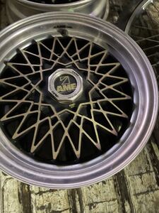 AME中古ホイール2本、15X6jj4H、PCD114.3、希少、旧車 当時物