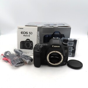 1円〜 Canon キヤノン EOS 5D Mark III デジタル一眼レフカメラ ボディのみ 箱付 動作確認済 現状品 y191-3441011【Y商品】