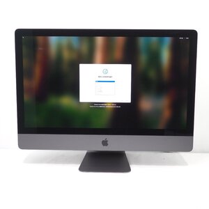 1円～【ジャンク】Apple iMac Pro 2017 Xeon W 3GHz/128GB/SSD1TB/Mac OS Sequoia/27インチ【同梱不可】