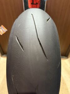 中古MCタイヤ 2023年製造 DUNLOP SPORTMAX α-14 190/55ZR17 ダンロップ スポーツマックス 190 50 17 0223 M3575