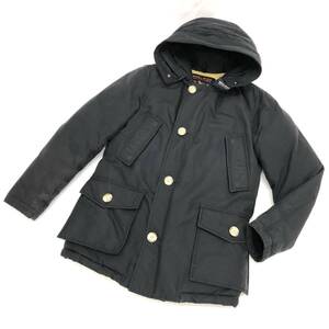 1円 WOOLRICH ウールリッチ ダウンジャケット レディース 黒 ブラック フード付き サイズXXS