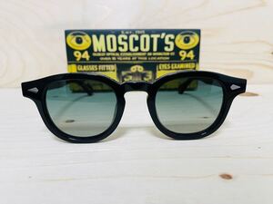 ◆MOSCOT◆LEMTOSH◆モスコット◆レムトッシュ◆サングラス 黒縁 ウェリントン グラデーション 人気モデル 伊達眼鏡 未使用 美品