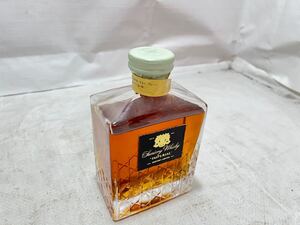 当時物　古酒　未開栓　ウイスキー　SUNTORY　imperial　600ML　43％　カガミクリスタル　特級　サントリー　楽88