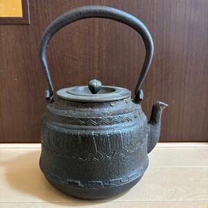 龍文堂造 鉄瓶 急須 茶道具 古美術 鉄器