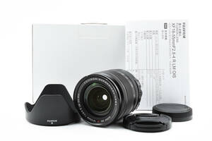 保証書 元箱 取扱説明書付 ★ほぼ新品★FUJIFILM フジフイルム XF18-55MM F2.8-4 R LM OIS 富士フイルム (4152)