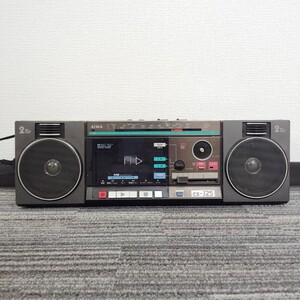 R-00945 AIWA CS-J25 RADIOCASSETERECORDER アイワ ラジオカセットレコーダー ラジカセ 昭和レトロ 電源コード付 通電確認済 03