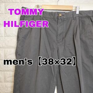 B181【TOMMY HILFIGER】チノパン【メンズ38×32】