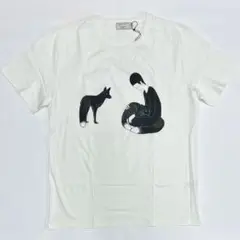 稀少 MAISON KITSUNE (メゾンキツネ) 半袖Tシャツ 白XL