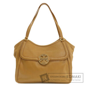 Tory Burch トリーバーチ ロゴ トートバッグ レザー レディース 中古