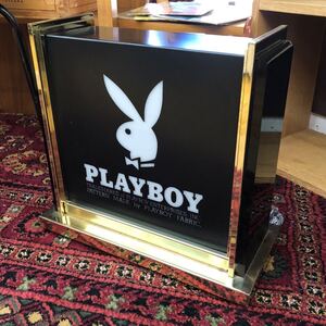 PLAYBOY ライト プレイボーイ 卓上 電光看板 企業ロゴ インテリア バー カウンター 店舗装飾 ネオンサイン ディスプレイ