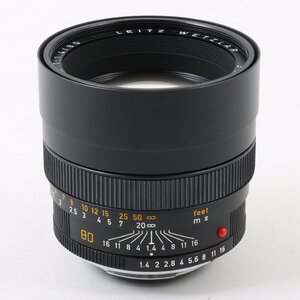 1円～ Leica ライカ レンズ SUMMILUX-R 1.4/80 E67　【動作未確認品】