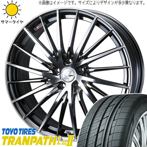 245/40R19 サマータイヤホイールセット アルファード etc (TOYO TRANPATH LU2 & LEONIS FR 5穴 114.3)