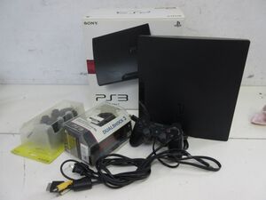 S052-N35-3689 ジャンク PS3 CECH-3000A 本体 コントローラー まとめ 現状品1