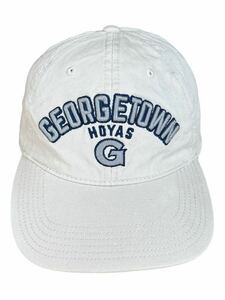 ●●vintage LEGACY レガシー GEORGE TOWN HOYAS ジョージタウン ホーヤーズ キャップ ライトベージュ系●●