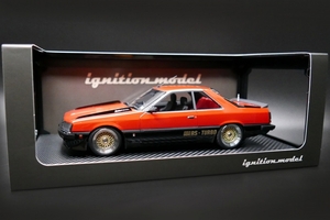 イグニッションモデル 1/18 日産 スカイライン 2000 RS-ターボ (R30) レッド/ブラック/世界限定140台