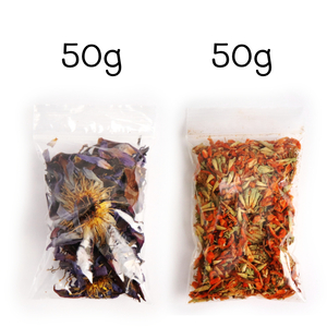 ブルーロータス50g/ ライオンズテール50g セット Kanna Blue Lotus Lion