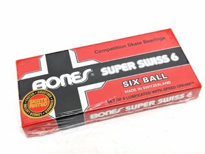 未開封 BONESBEARING ボーンズ ベアリング SUPER SWISS 6BALL ベアリングセット《U9128