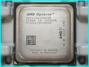 AMD Opteron 2419 OS2419WJS6DGN SocketF 6コア 1.8GHz