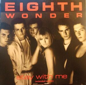 Stay With Me(extended version)／Eighth Wonder／国内盤12インチ/送料全国一律880円追跡付/同梱2枚目以降無料【盤洗浄済】試聴可♪