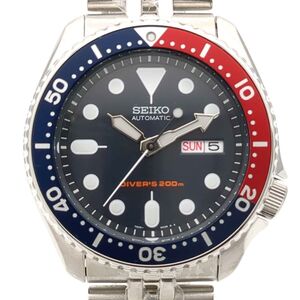 セイコー　ダイバーズ　SKX009K2　ペプシカラー　自動巻　箱付　デッドストック級　中古　腕時計　SEIKO　◆3111/藤枝インター店